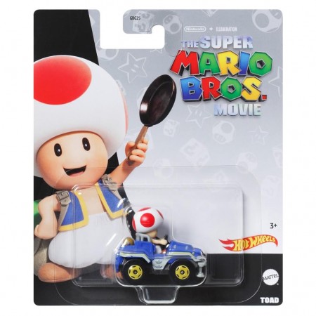 Carro Hot Wheels The Super Mario Bros. Movie. - Toad 1537
