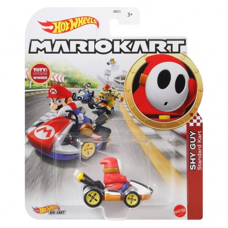 Carro Hot Wheels Mario Kart - Shy Guy (8336)