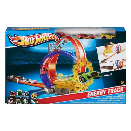 Pista Hot Wheels Energy Track Set (8180)