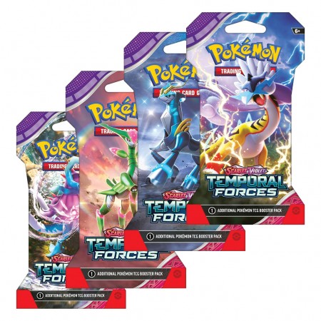 Cartas Pokmon Tcg: Scarlet & Violet - Temporal Forces Booster Packs (85642)