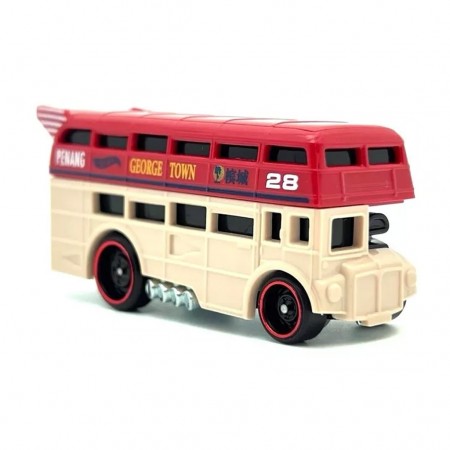 Carro Hot Wheels Let's Race 5/5 - Trouble Decker Htb45 (8925)