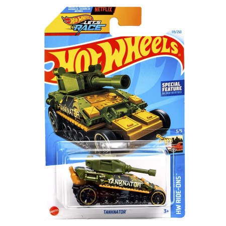 Tanque Hot Wheels Hw Ride-ons 3/5 - Tanknator Htc39 (0134)