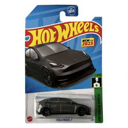 Carro Hot Wheels Hw Green Speed 3/10 - Tesla Model Y Htc93 (0134)