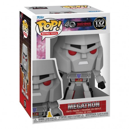 Funko Pop Retro Toys Transformers Generation 40th Anniversary - Megatron 132