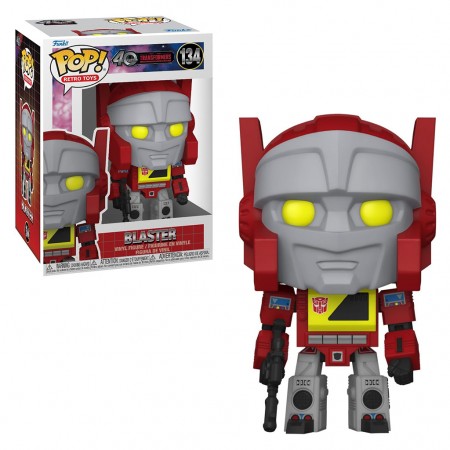 Funko Pop Retro Toys Transformers Generation 40th Anniversary - Blaster 134