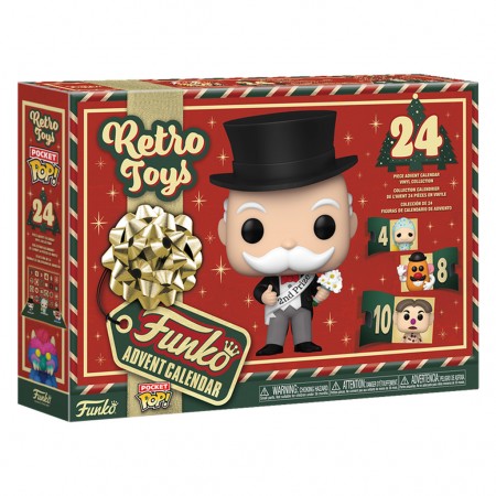 Calendrio Funko Pocket Pop Retro Toys 24-day Holiday Advent Calender (81222)