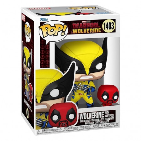 Funko Pop Marvel Deadpool & Wolverine - Wolverine With Babypool 1403