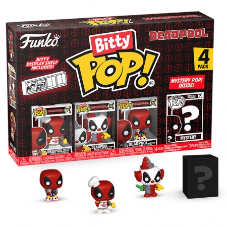 Funko Bitty Pop Marvel Deadpool Bbq Master 4-pack (84959)