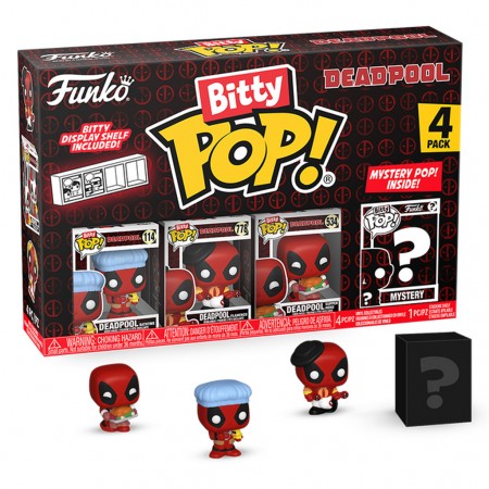 Funko Bitty Pop Marvel Deadpool Bathtime 4-pack (84960)