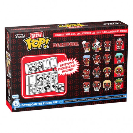 Funko Bitty Pop Marvel Deadpool Bathtime 4-pack (84960)