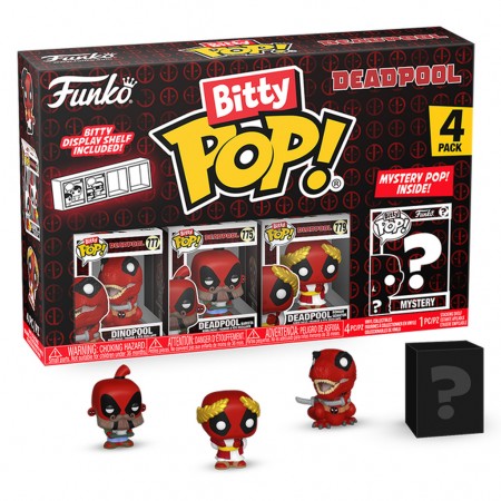 Funko Bitty Pop Marvel Deadpool Dinopool 4-pack (84961)