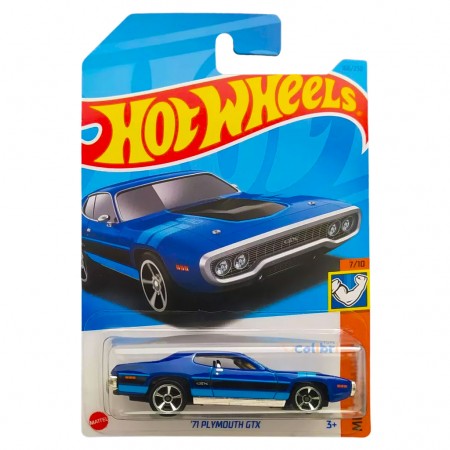 Carro Hot Wheels Muscle Mania 7/10 - '71 Plymouth Gtx Hkk91 (0134)