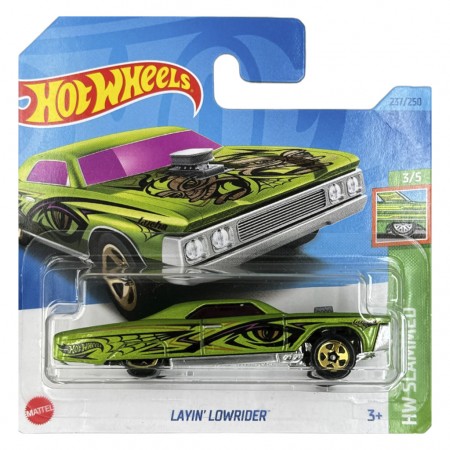 Carro Hot Wheels Hw Reverse Rake 3/5 - Layin' Lowrider Hkj08 (0134)