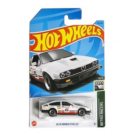 Carro Hot Wheels Retro Racers 10/10 - Alfa Romeo Gtv6 3.0 Hkj83 (0134)
