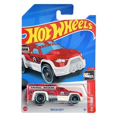 Carro Hot Wheels Hw Rescue 2/10 - Rescue Duty Hkk70 (0134)