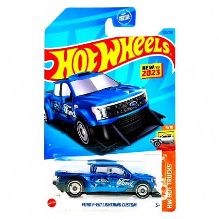 Carro Hot Wheels Hw Green Speed 5/10 - Ford F-150 Lightning Custom Hkg66 (0134)
