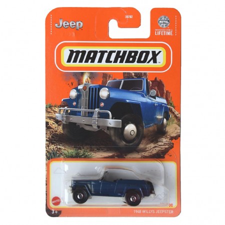 Carro Matchbox 10/100 - 1948 Willys Jeepster Hlv74 (7827)