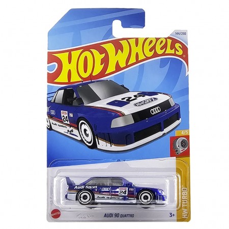 Carro Hot Wheels Hw Turbo 4/5 - Audi 90 Quattro Htc64 (0134)
