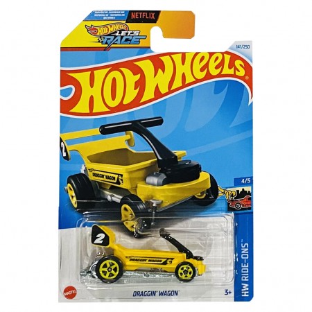 Carro Hot Wheels Hw Ride-ons 4/5 - Draggin' Wagon Htf21 (0134)