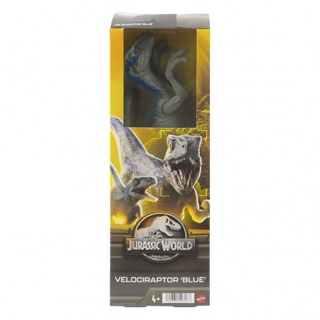 Boneco Mattel Jurassic World Dominion - Velociraptor 'blue' Hmk81 (9997)