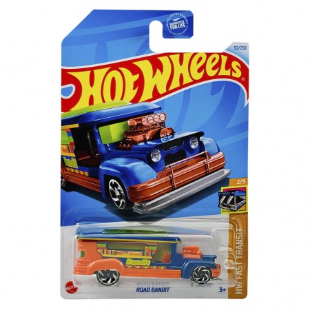 Carro Hot Wheels Hw Fast Transit 2/5 - Road Bandit Htb43 (l-2593)