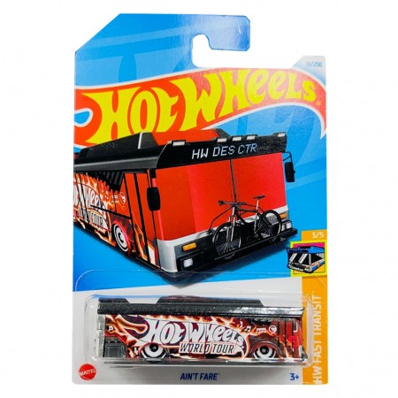 Carro Hot Wheels Hw Fast Transit 3/5 - Ain't Fare Htf16 (l-2593)