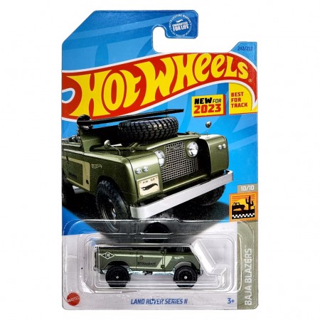 Carro Hot Wheels Baja Blazers 10/10 - Land Rover Series Ii Hkg65 (l-2593)