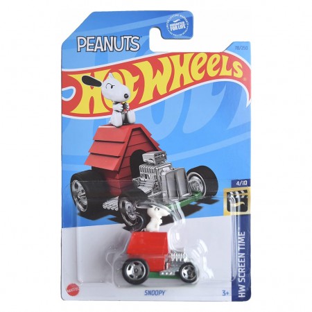 Carro Hot Wheels Hw Screen Time 4/10 Peanuts - Snoopy Hkh10 (l-2593)