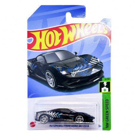Carro Hot Wheels Hw Green Speed 5/10 - Automobili Pininfarina Battista Hkh57 (l-2593)
