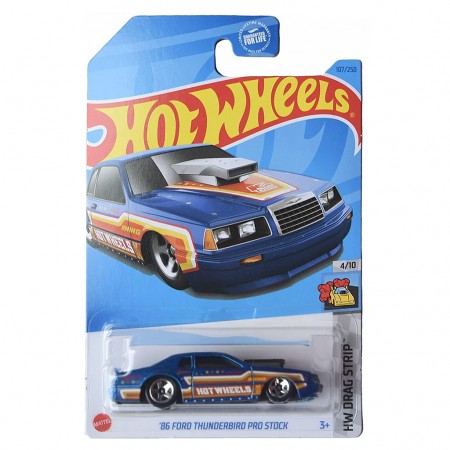 Carro Hot Wheels Hw Drag Strip 4/10 - '86 Ford Thunderbird Pro Stock Hkh32 (l-2593)