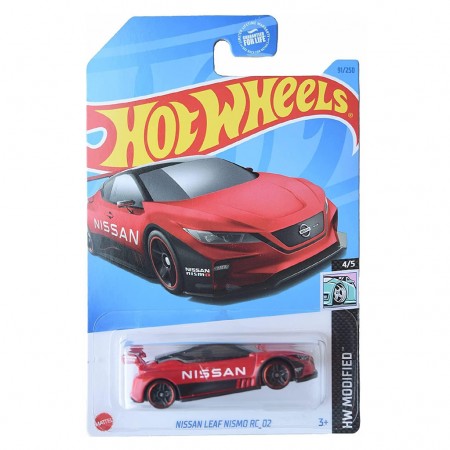 Carro Hot Wheels Hw Modified 4/5 - Nissan Leaf Nismo Rc_d2 Hkh86 (l-2593)
