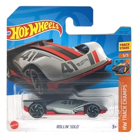Carro Hot Wheels Hw Track Champs 5/5 - Rollin' Solo Hkg41 (l-2593)
