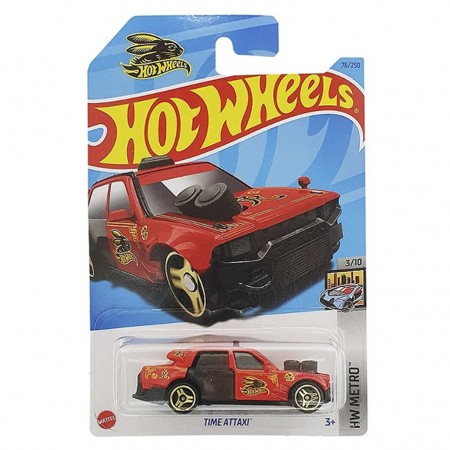 Carro Hot Wheels Hw Metro 3/10 - Time Attaxi Hkg89 (l-2593)