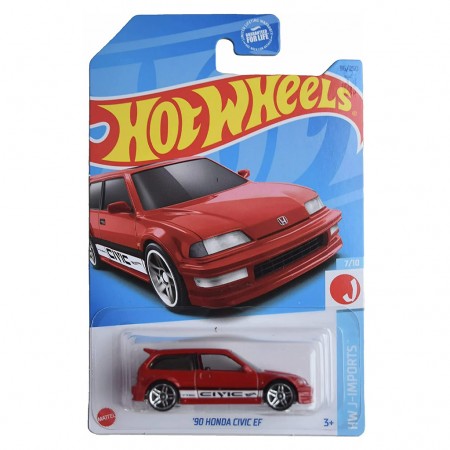 Carro Hot Wheels Hw J-imports 7/10 - '90 Honda Civic Ef Hkj16 (l-2593)