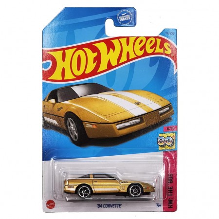 Carro Hot Wheels Hw The 80s 3/10 - '84 Corvette Hkg83 (l-2593)