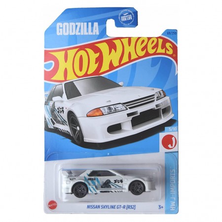 Carro Hot Wheels Hw J-imports 5/10 - Nissan Skyline Gt-r (r32) Hkj13 (l-2593)