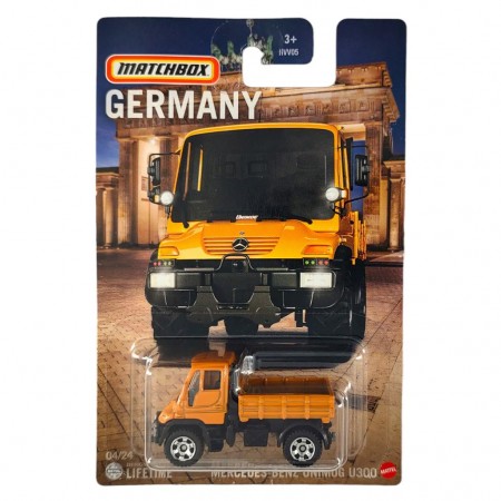 Caminho Matchbox Germany - Mercedes-benz Unimog U300 Hvv25 (hvv05)