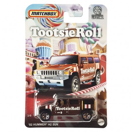 Carro Matchbox Tootsie Roll Pop - '02 Hummer H2 Suv Hvv78 (hvv75)