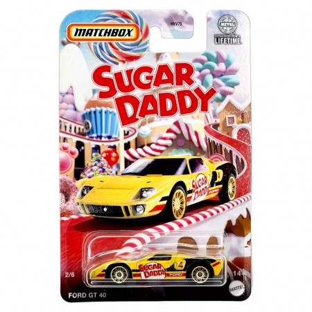 Carro Matchbox Sugar Daddy - Ford Gt40 Hvv77 (hvv75)
