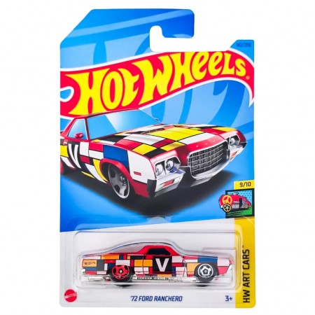 Carro Hot Wheels Hw Art Cars 9/10 - '72 Ford Ranchero Hkh53 (0134)