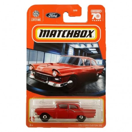 Carro Matchbox 21/100 - 1957 Ford Custom 300 Hlc85 (c.0859)
