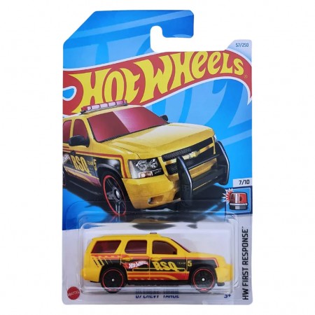 Carro Hot Wheels Hw First Response 7/10 - '07 Chevy Tahoe Htb60 (l.2593)