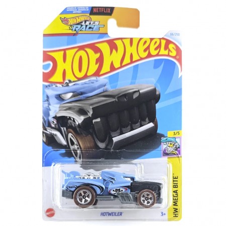 Carro Hot Wheels Hw Mega Bite 3/5 - Hotweiler Htc03 (l.2593)