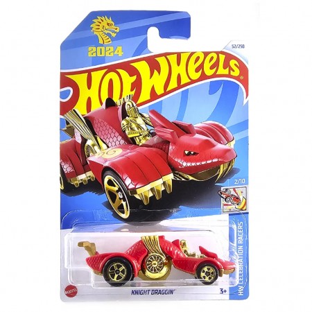 Carro Hot Wheels Hw Celebration Racers 2/10 - Knight Draggin Hry96 (l.2593)