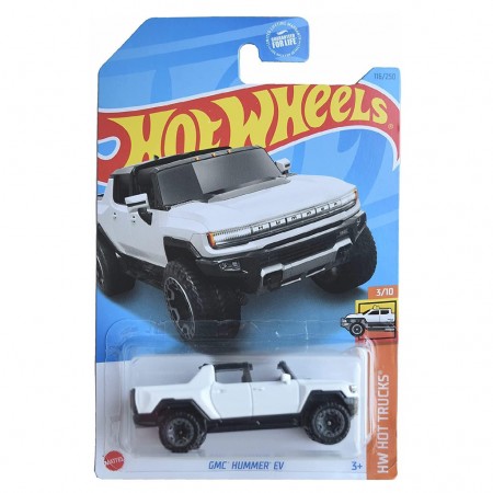 Carro Hot Wheels Hw Screen Time 10/10 - 2024 Gmc Hummer Ev Htb83 (l.2593)