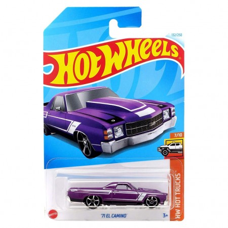 Carro Hot Wheels Hw Hot Trucks 7/10 - '71 El Camino Htc34 (l.2593)