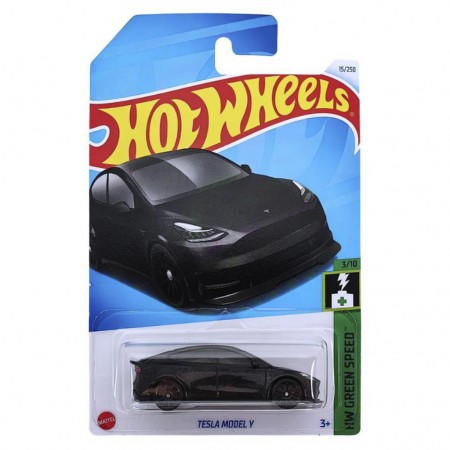 Carro Hot Wheels Hw Green Speed 3/10 - Tesla Model Y Htc93 (l.2593)