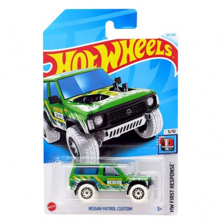 Carro Hot Wheels Hw First Response 5/10 - Nissan Patrol Custom Htc89 (l.2593)