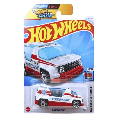 Carro Hot Wheels Hw First Response 10/10 - Rapid Pulse Hry68 (l.2593)