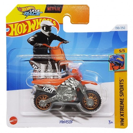 Moto Hot Wheels Hw Xtreme Sports 5/5 - Hw450f Htc00 (l.2593)